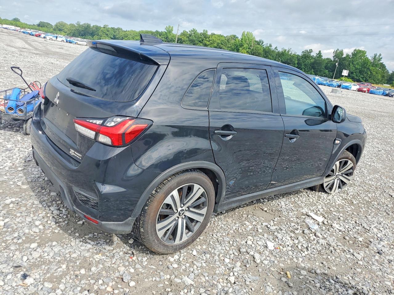2022 Mitsubishi Outlander Sport Es Black vin: JA4APUAU7NU020667