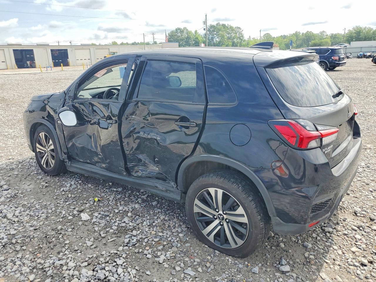 2022 Mitsubishi Outlander Sport Es Black vin: JA4APUAU7NU020667
