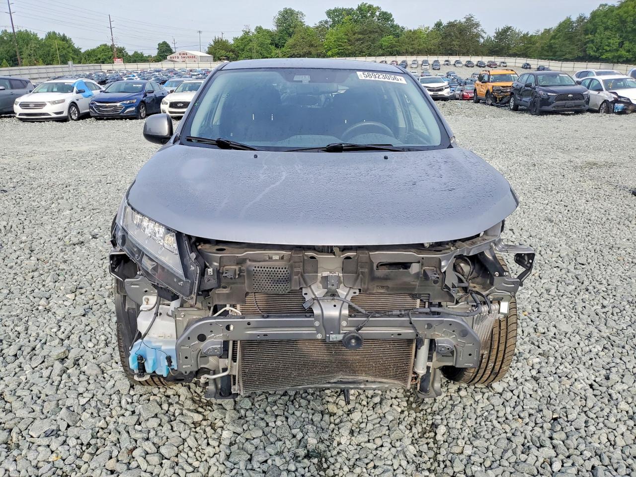 2021 Mitsubishi Outlander Sport Es Gray vin: JA4APUAU8MU034821