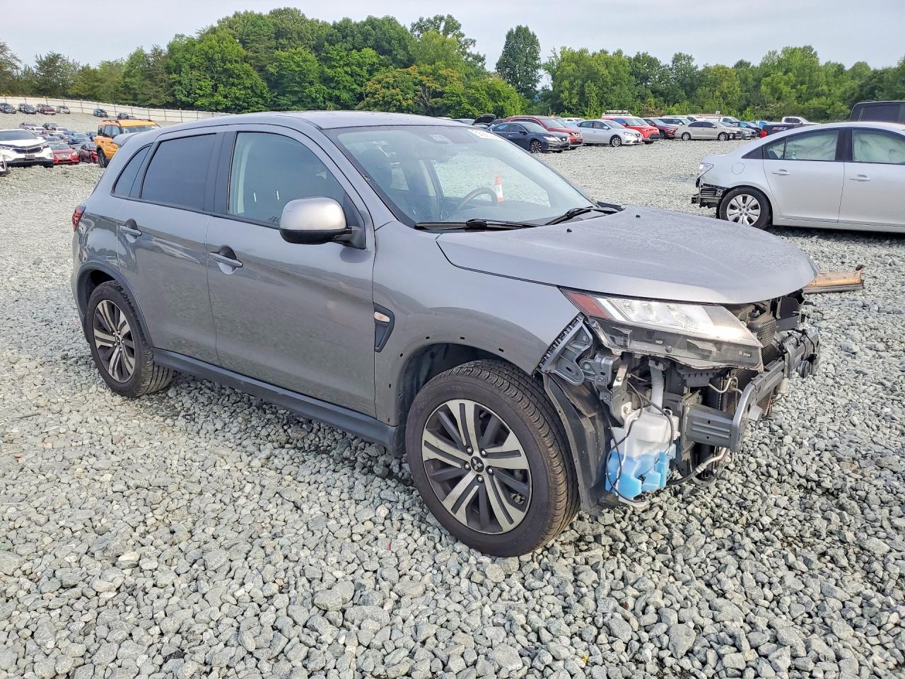 2021 Mitsubishi Outlander Sport Es Gray vin: JA4APUAU8MU034821