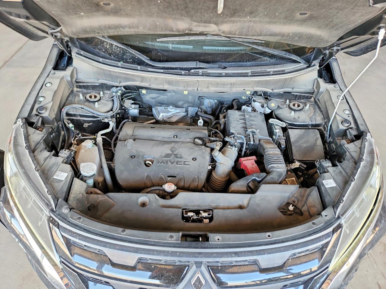 2022 Mitsubishi Outlander Sport Es Black vin: JA4APUAU8NU014098