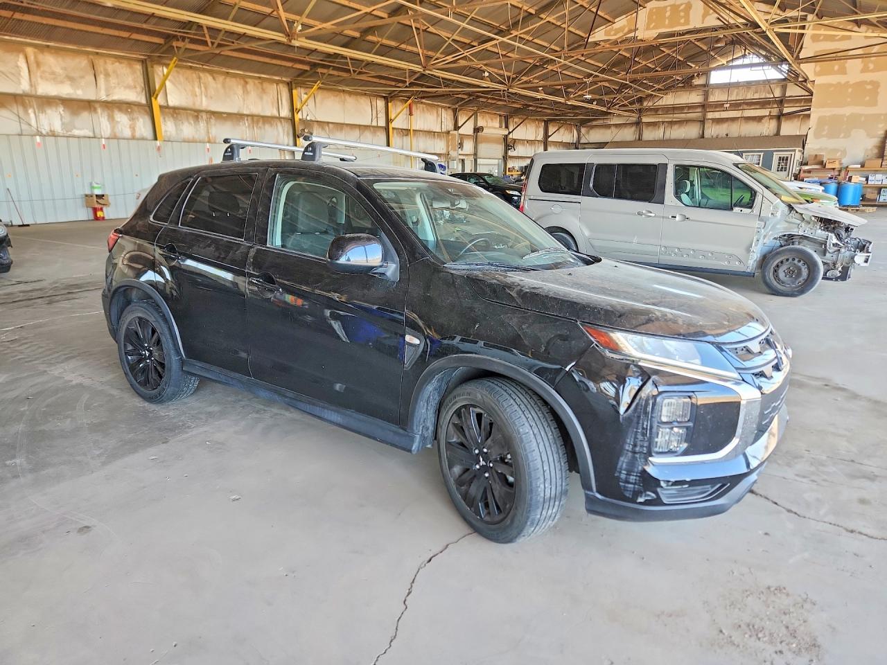 2022 Mitsubishi Outlander Sport Es Black vin: JA4APUAU8NU014098