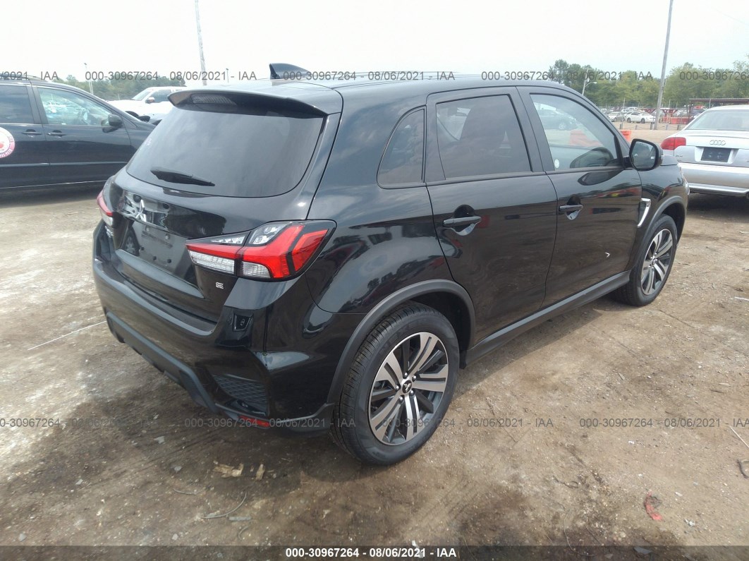 2021 Mitsubishi Outlander Sport Se Black vin: JA4APVAU0MU013631