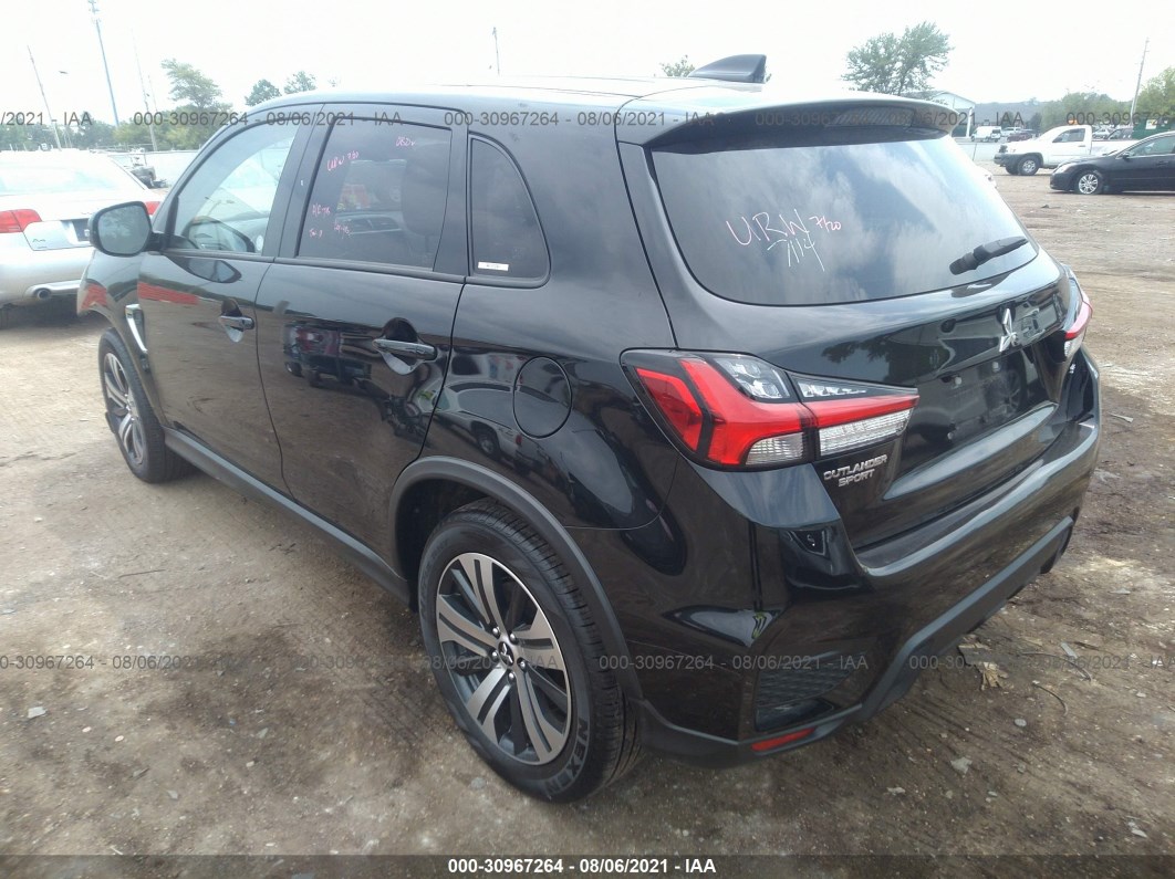 2021 Mitsubishi Outlander Sport Se Black vin: JA4APVAU0MU013631