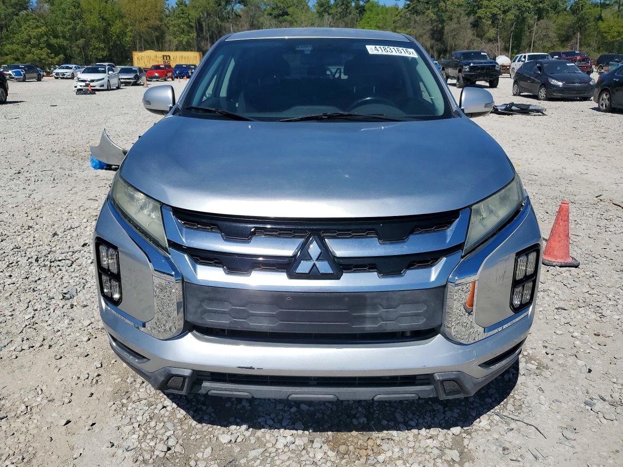 2021 Mitsubishi Outlander Sport Se Silver vin: JA4APVAU3MU019116