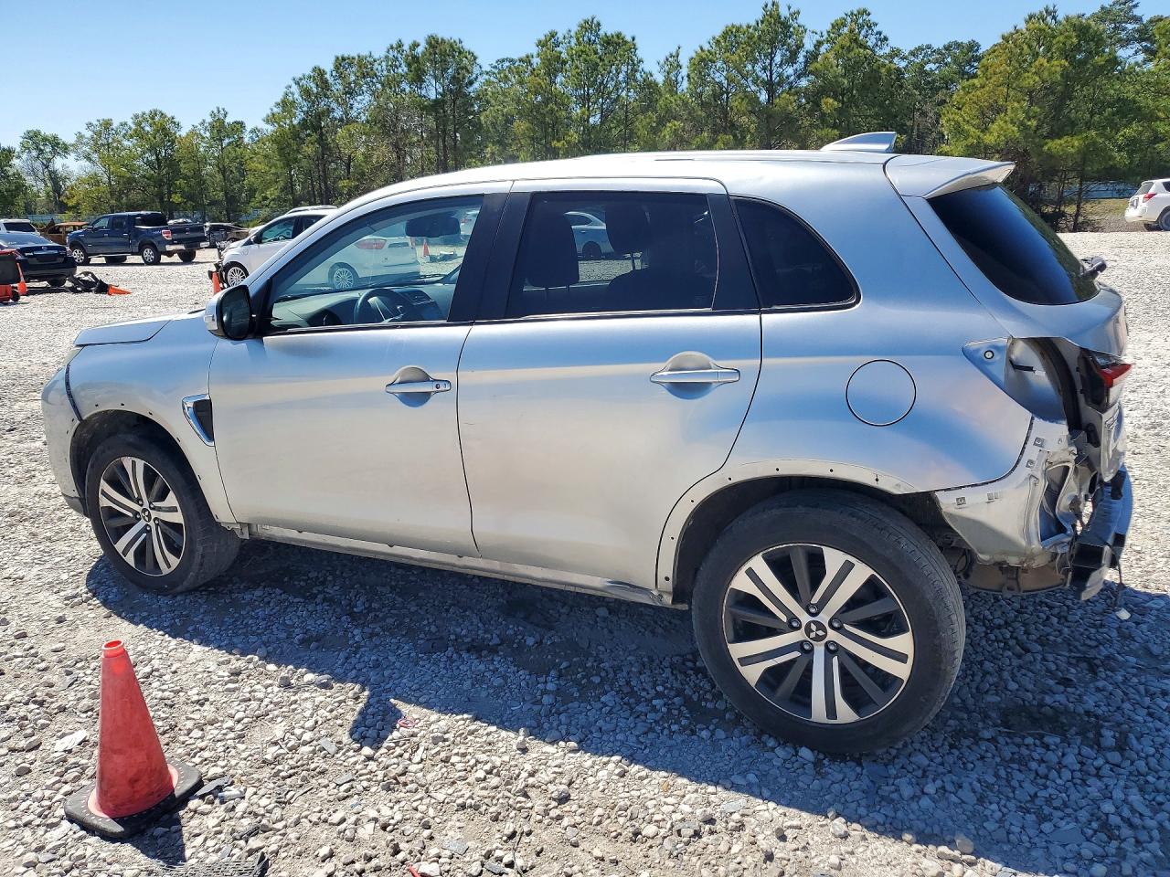 2021 Mitsubishi Outlander Sport Se Silver vin: JA4APVAU3MU019116