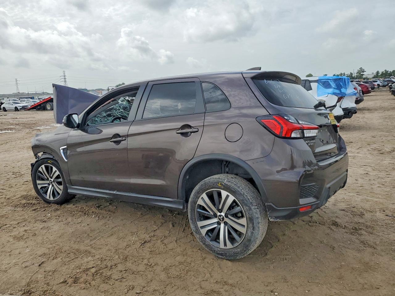 2021 Mitsubishi Outlander Sport Se Brown vin: JA4APVAU6MU036282