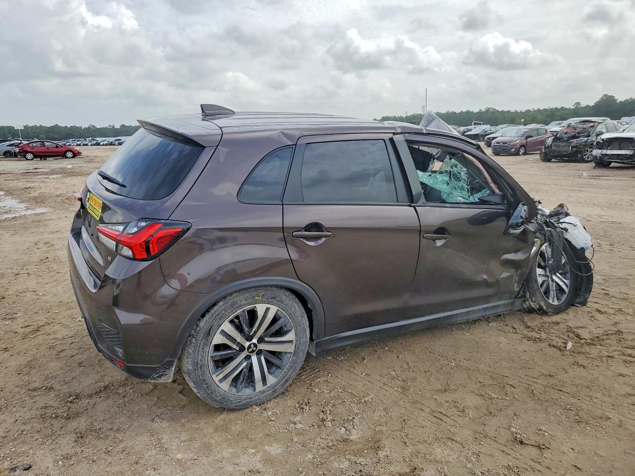2021 Mitsubishi Outlander Sport Se Brown vin: JA4APVAU6MU036282