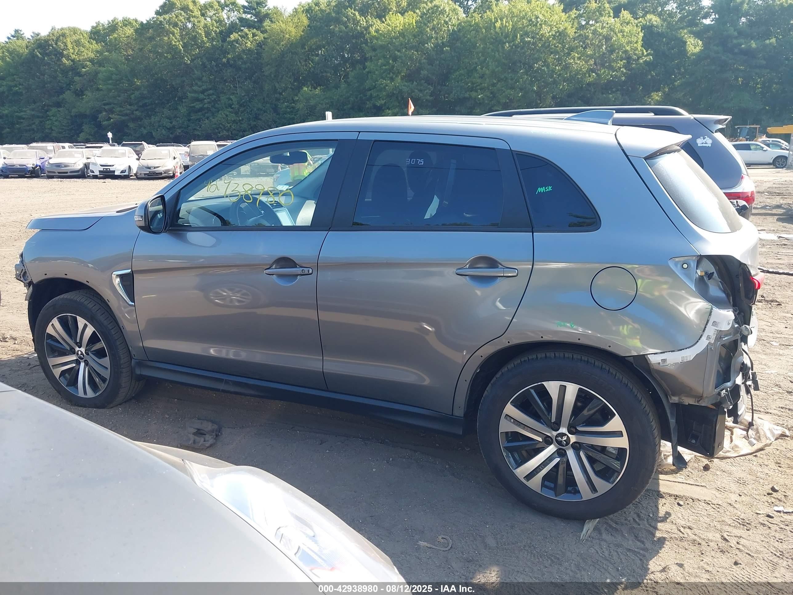 2022 Mitsubishi Outlander Sport 2.0 Se 2wd/2.0 Se Special Edition 2wd Gray vin: JA4APVAU6NU004112