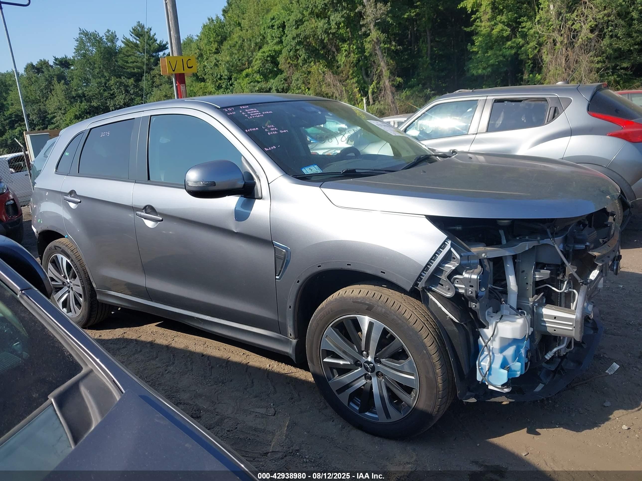 2022 Mitsubishi Outlander Sport 2.0 Se 2wd/2.0 Se Special Edition 2wd Gray vin: JA4APVAU6NU004112
