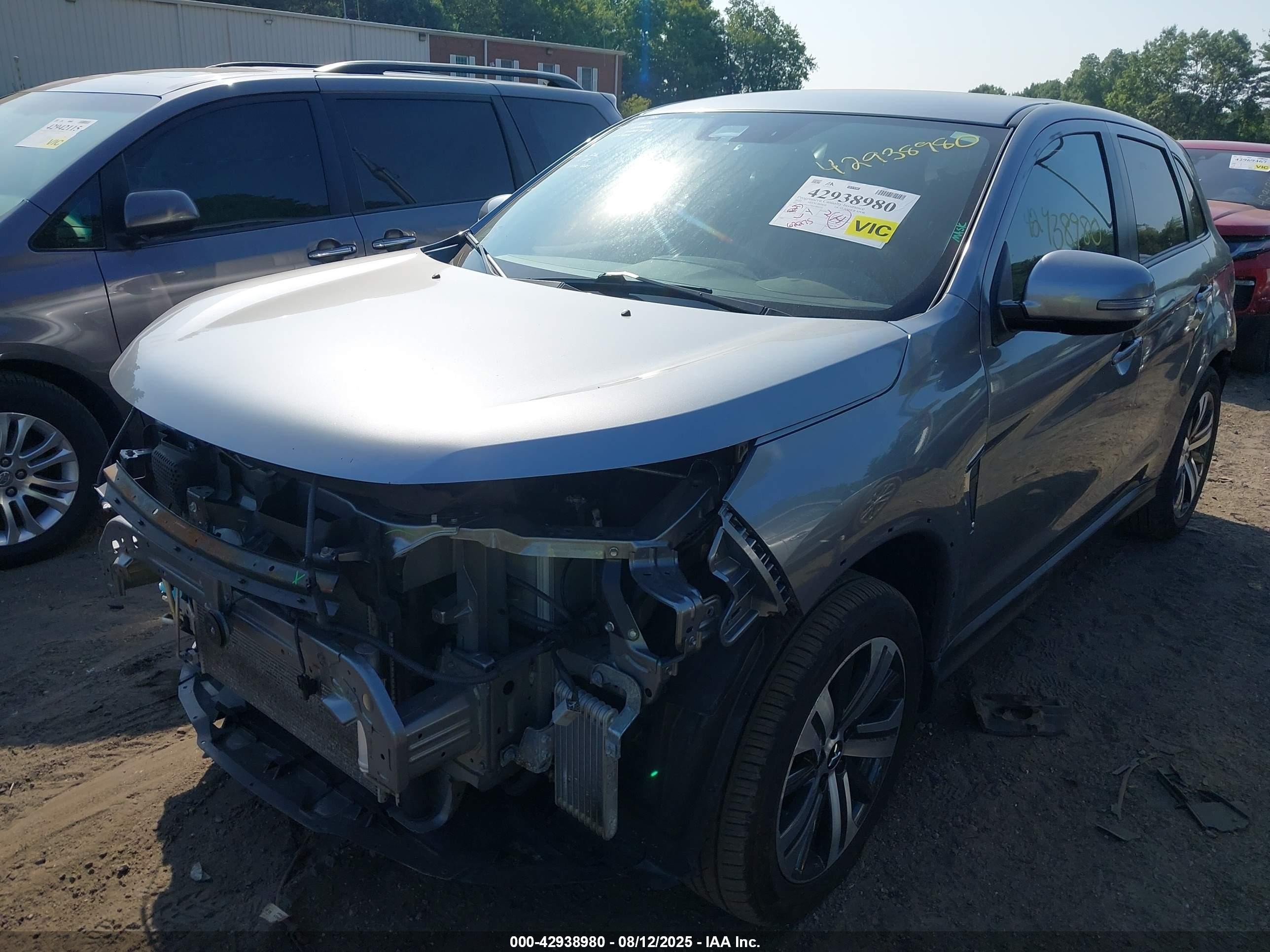 2022 Mitsubishi Outlander Sport 2.0 Se 2wd/2.0 Se Special Edition 2wd Gray vin: JA4APVAU6NU004112