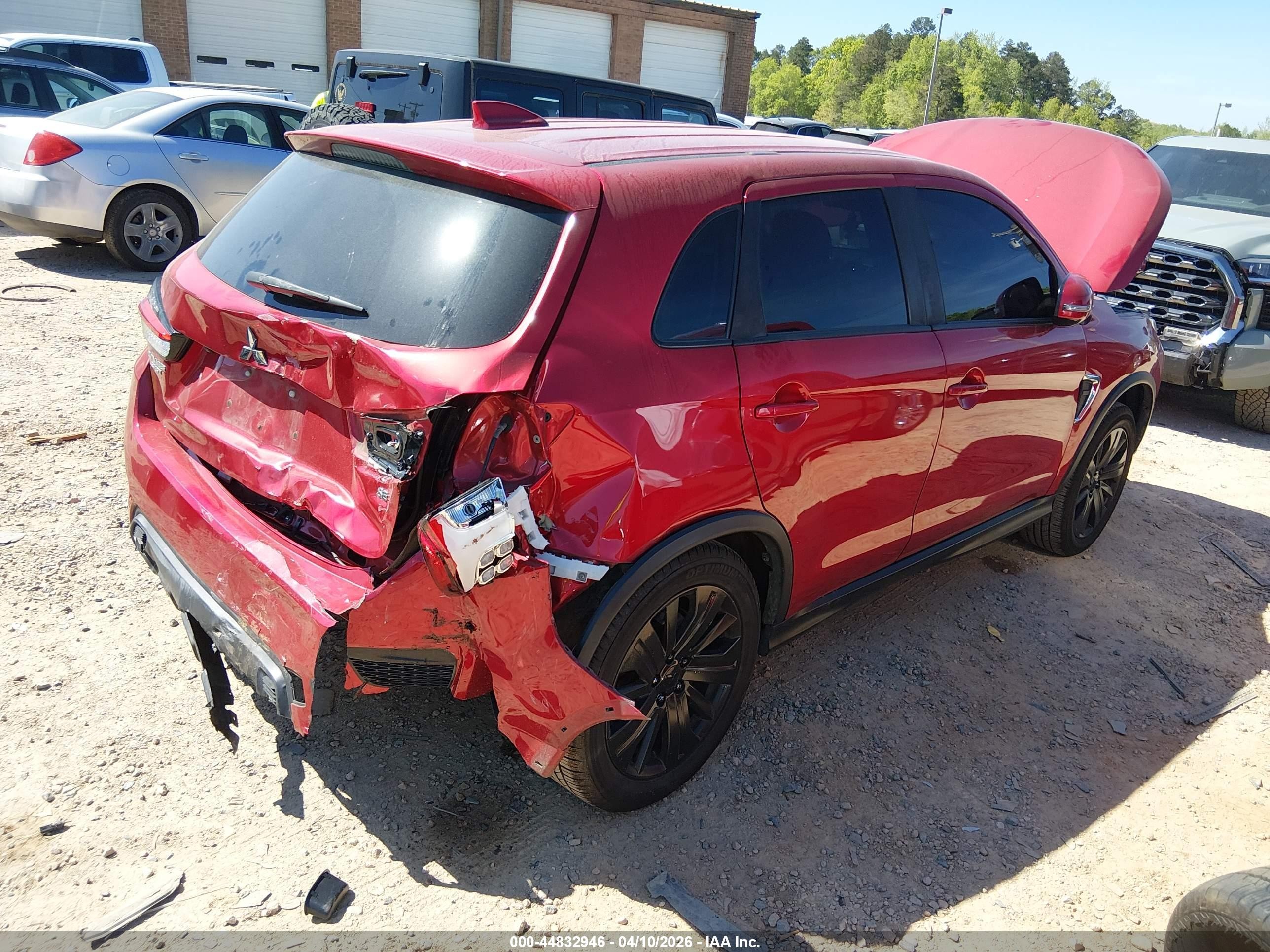 2022 Mitsubishi Outlander Sport 2.0 Se 2wd/2.0 Se Special Edition 2wd Red vin: JA4APVAUXNU018420