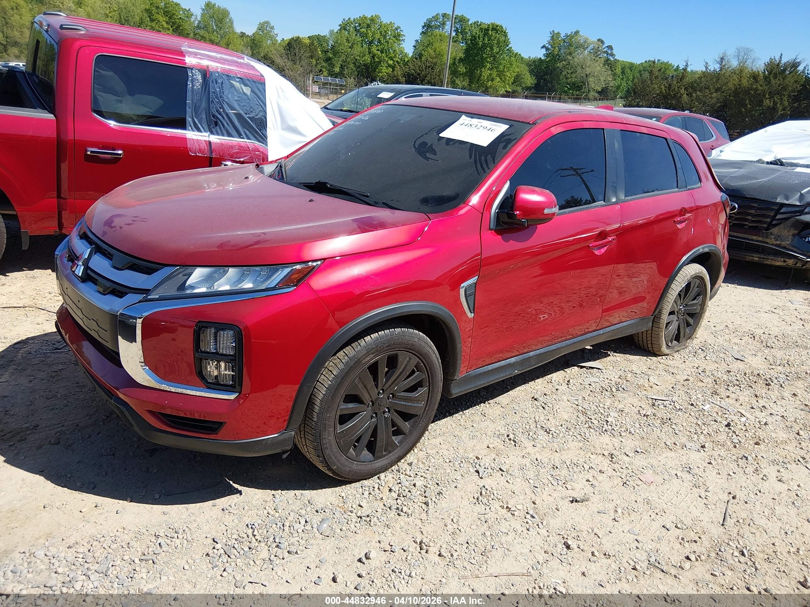 2022 Mitsubishi Outlander Sport 2.0 Se 2wd/2.0 Se Special Edition 2wd Red vin: JA4APVAUXNU018420