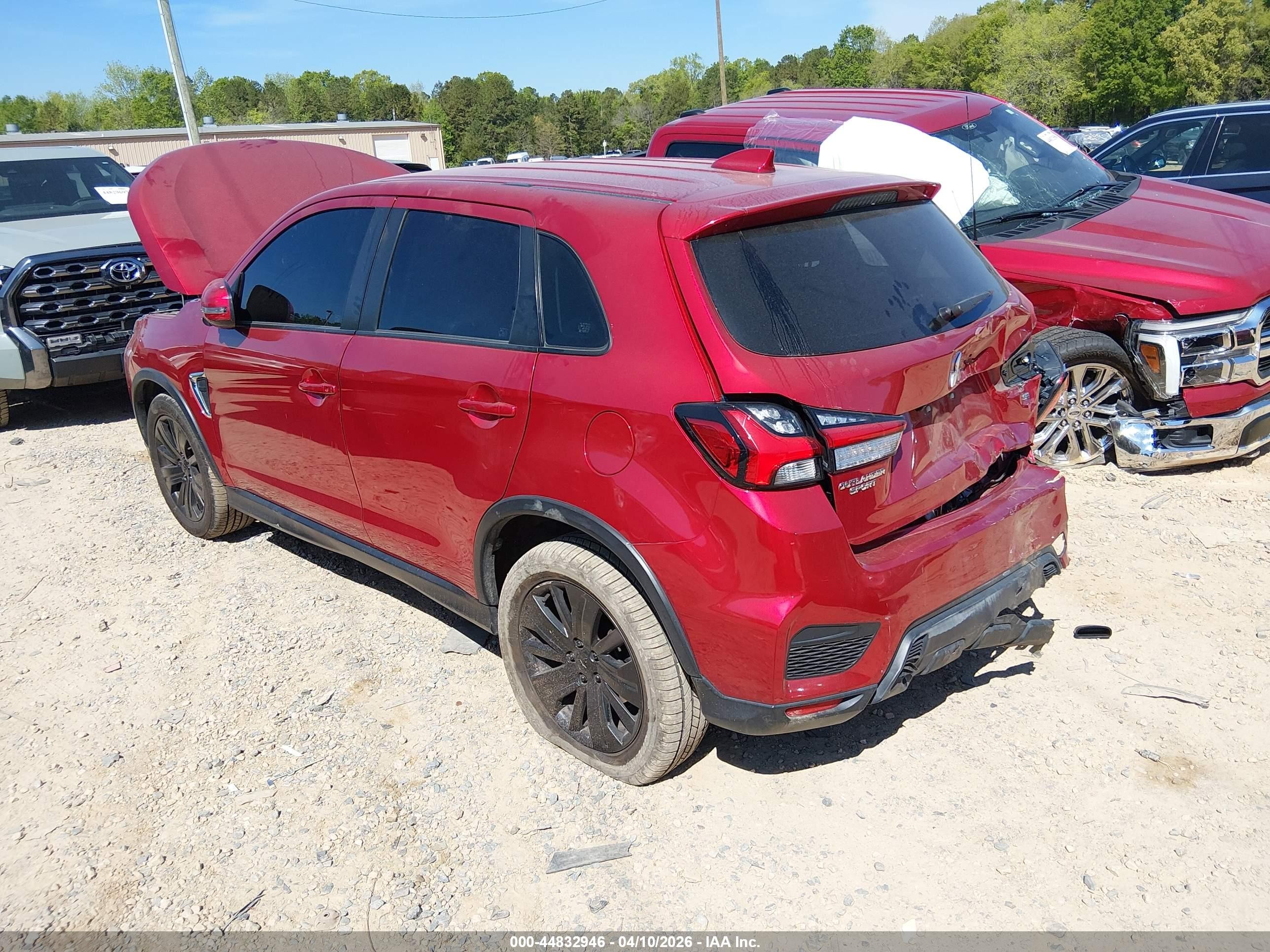 2022 Mitsubishi Outlander Sport 2.0 Se 2wd/2.0 Se Special Edition 2wd Red vin: JA4APVAUXNU018420