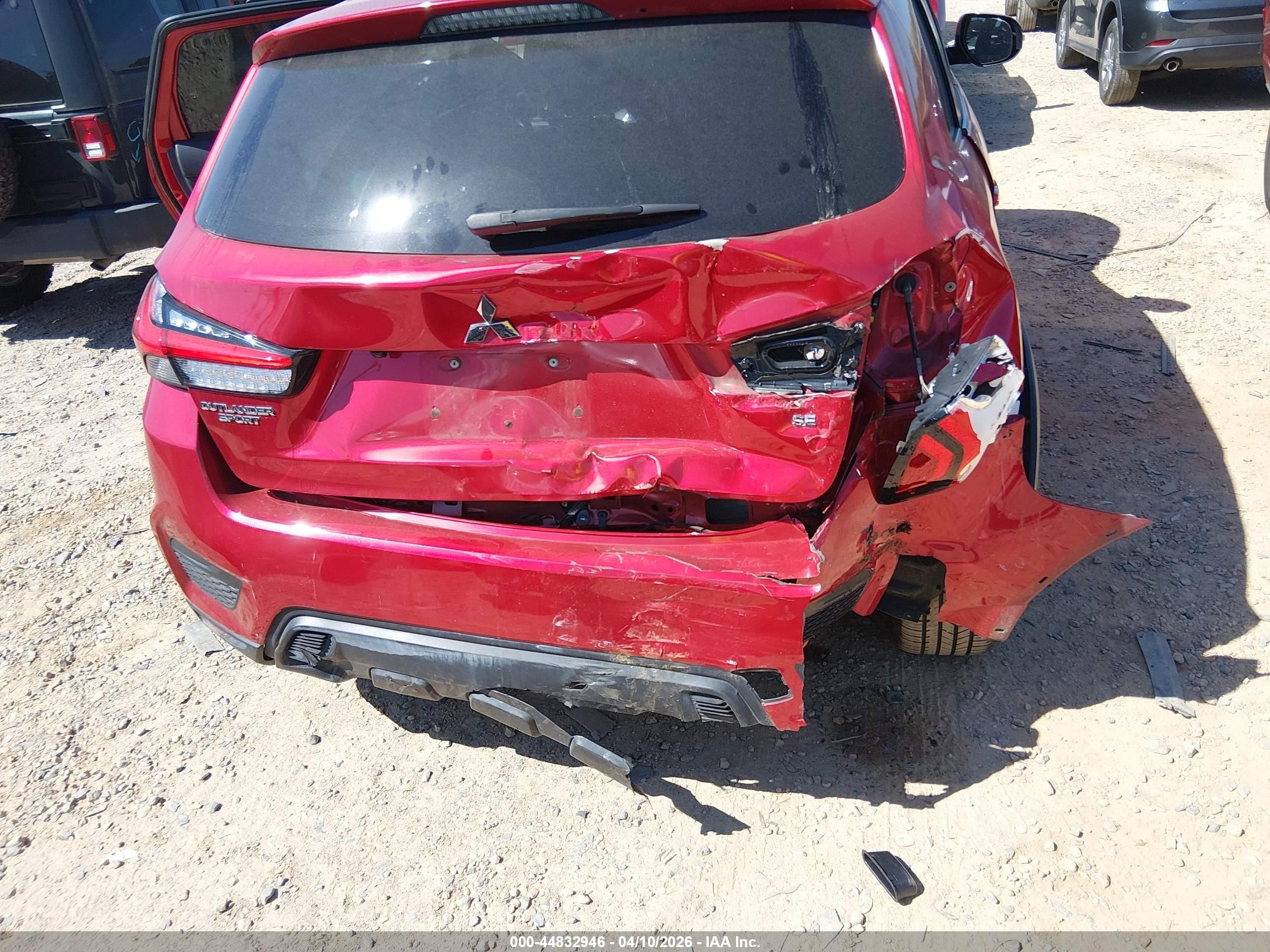 2022 Mitsubishi Outlander Sport 2.0 Se 2wd/2.0 Se Special Edition 2wd Red vin: JA4APVAUXNU018420