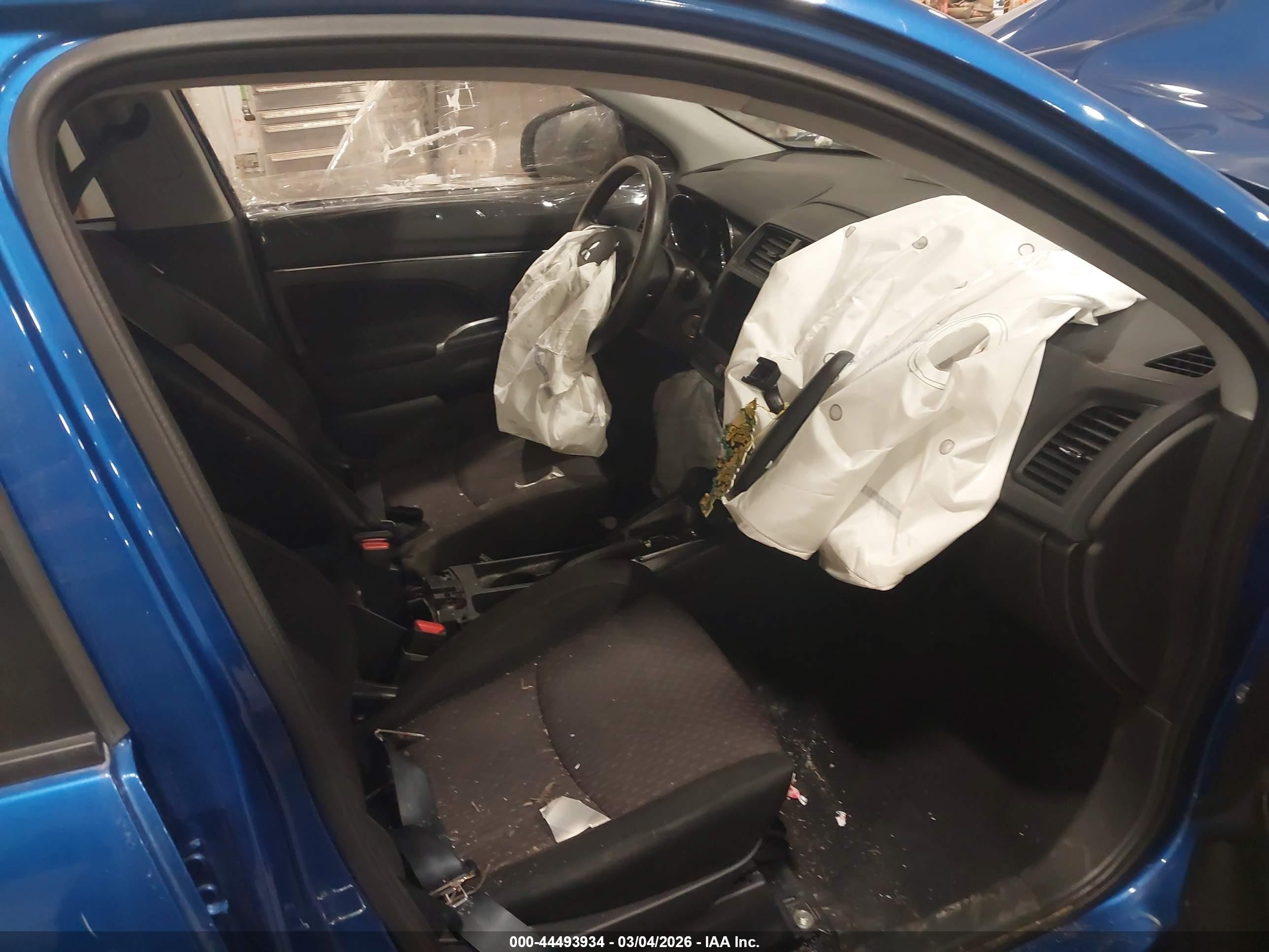 2019 Mitsubishi Outlander Sport 2.0 Es Синий vin: JA4AR3AU2KU032886