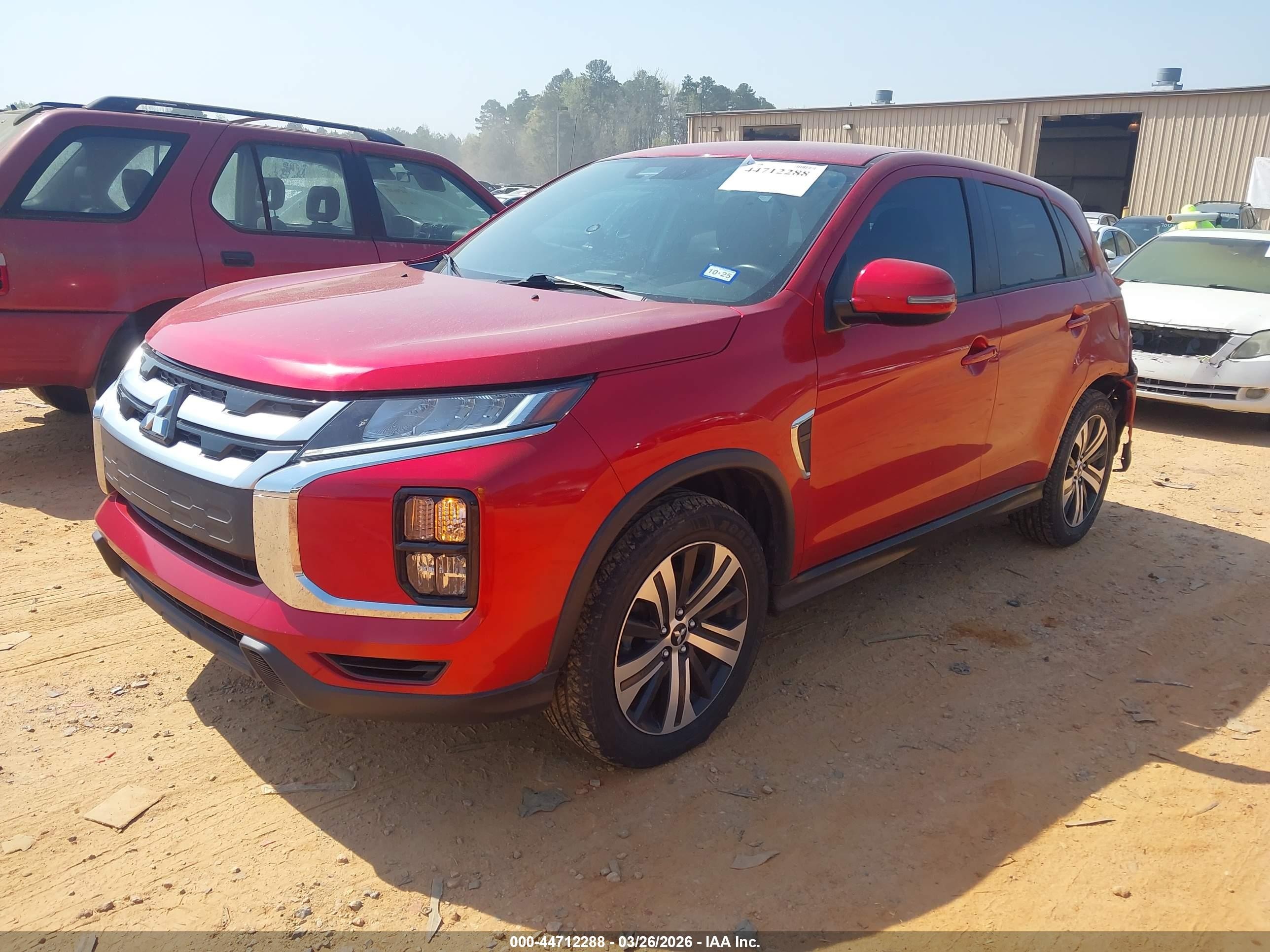 2020 Mitsubishi Outlander Sport 2.0 Be Awc/2.0 Es Awc/2.0 Se Awc/2.0 Sp Awc Красный vin: JA4AR3AU2LU010260