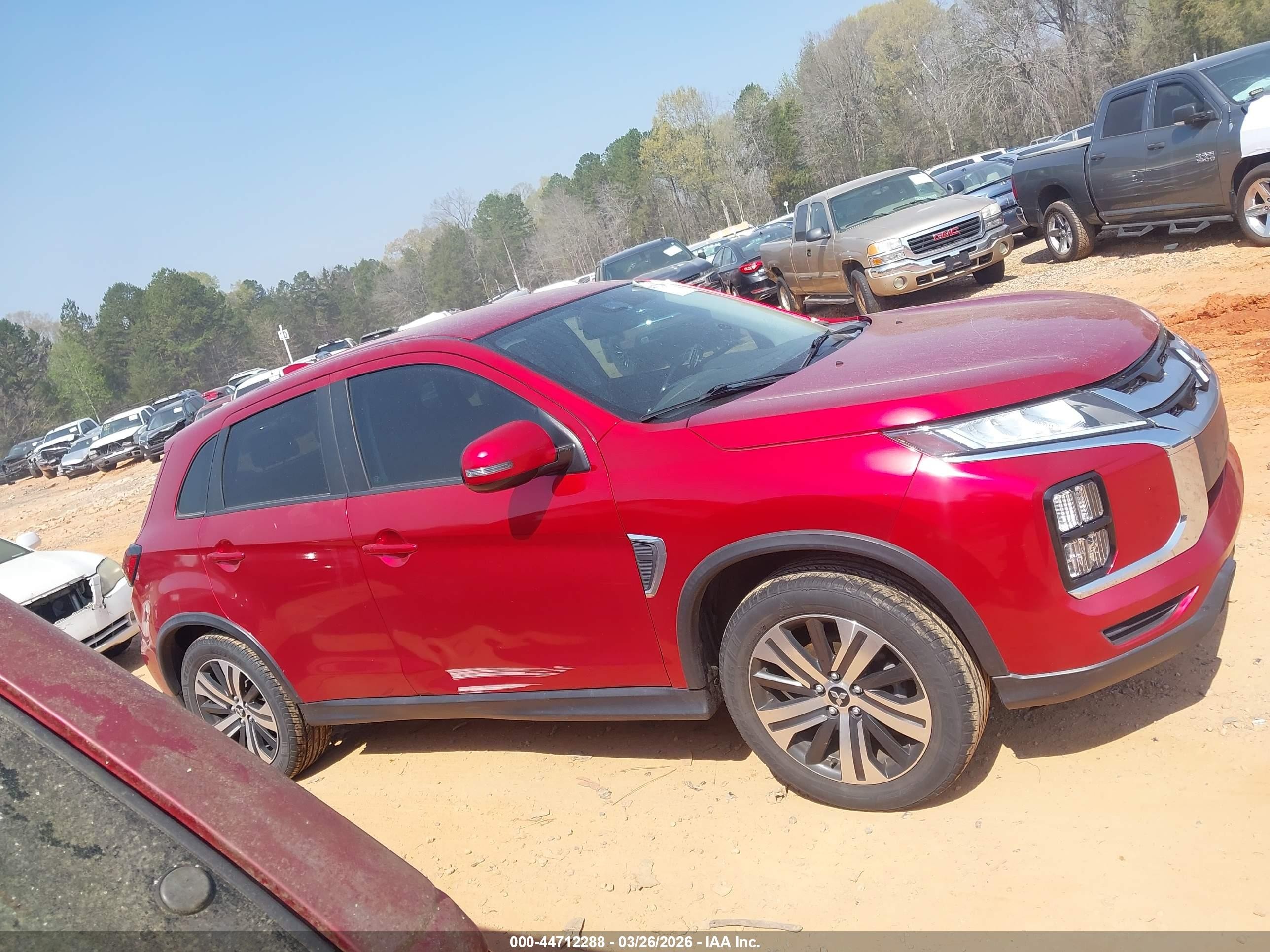 2020 Mitsubishi Outlander Sport 2.0 Be Awc/2.0 Es Awc/2.0 Se Awc/2.0 Sp Awc Красный vin: JA4AR3AU2LU010260