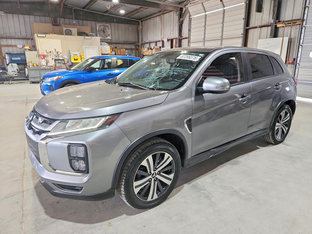 2020 Mitsubishi Outlander Sport Es Gray vin: JA4AR3AU2LU022005