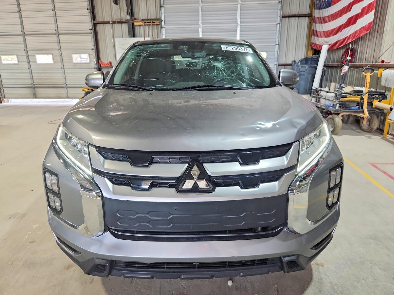 2020 Mitsubishi Outlander Sport Es Gray vin: JA4AR3AU2LU022005