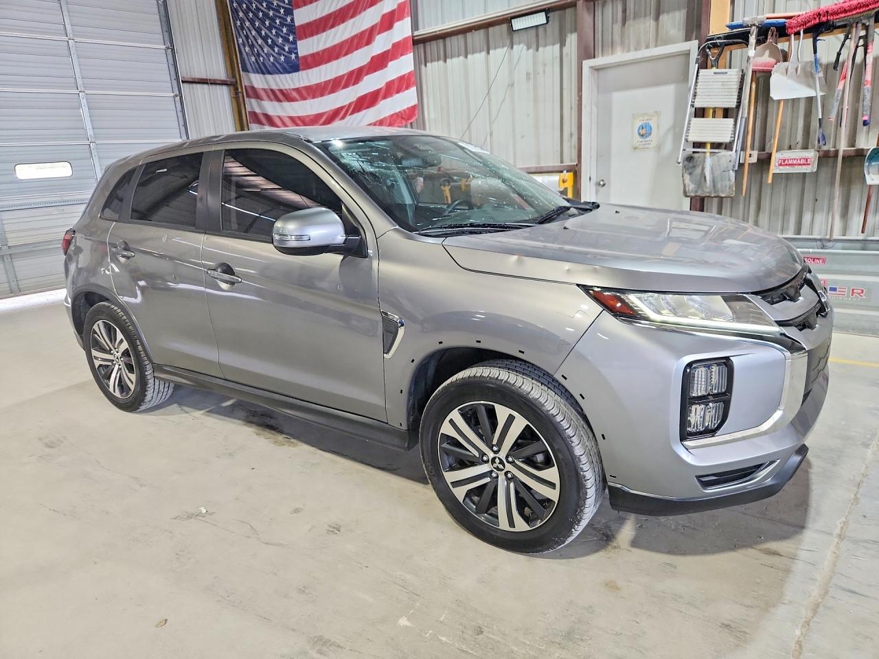 2020 Mitsubishi Outlander Sport Es Gray vin: JA4AR3AU2LU022005