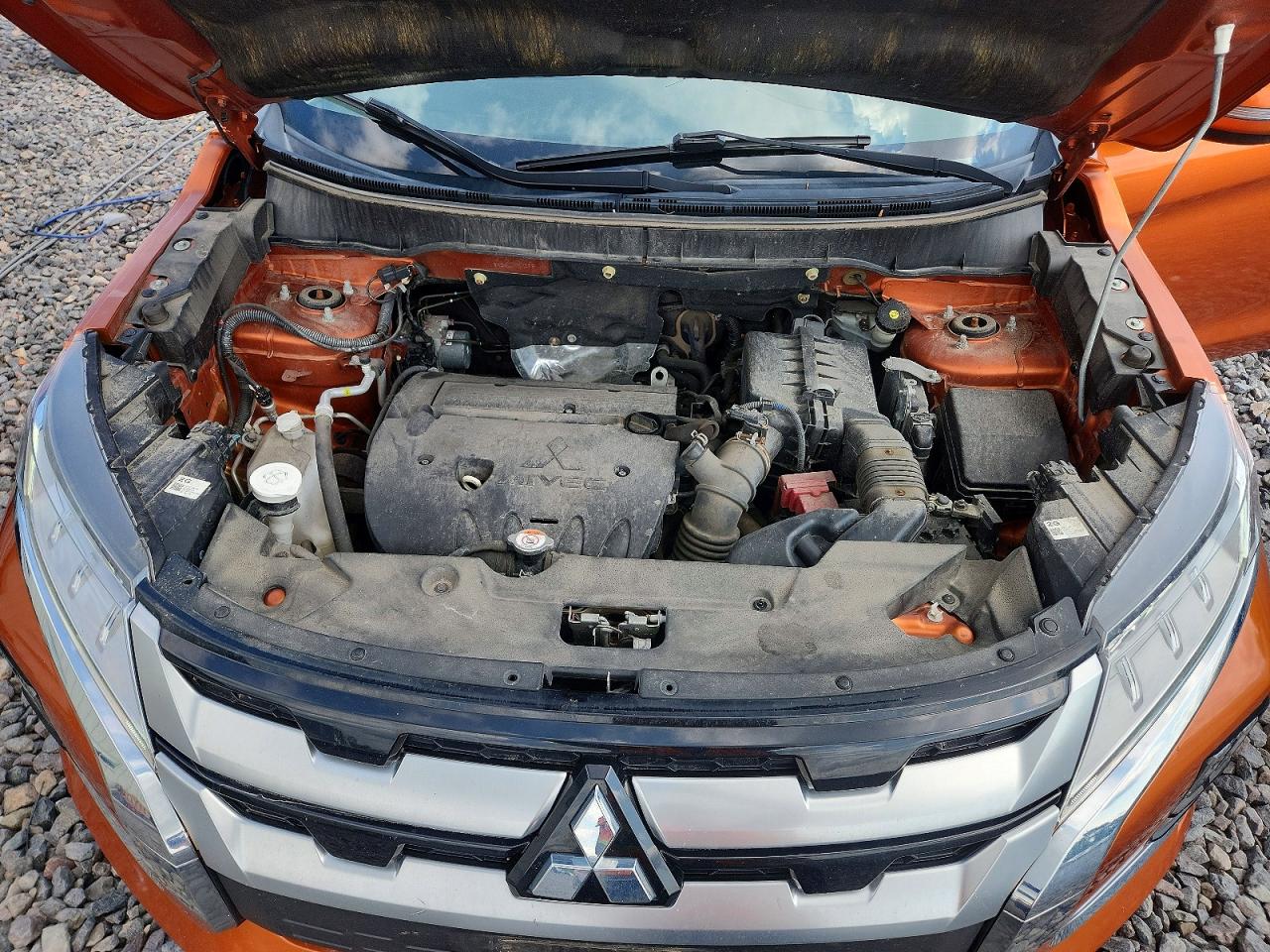 2020 Mitsubishi Outlander Sport Es Orange vin: JA4AR3AU3LU001275