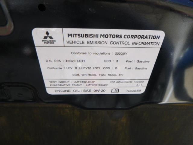 2020 Mitsubishi Outlander Sport Es 2.0/se 2.0 Black vin: JA4AR3AU3LU019520