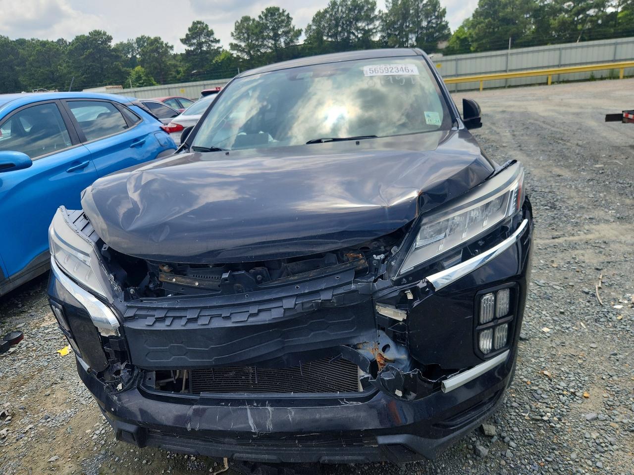 2020 Mitsubishi Outlander Sport Es Black vin: JA4AR3AU3LU019520