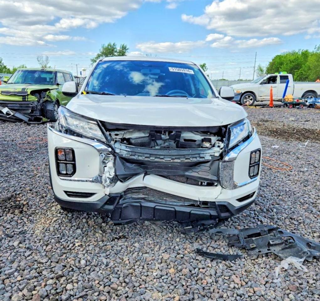 2020 Mitsubishi Outlander Sport Es White vin: JA4AR3AU3LU030744