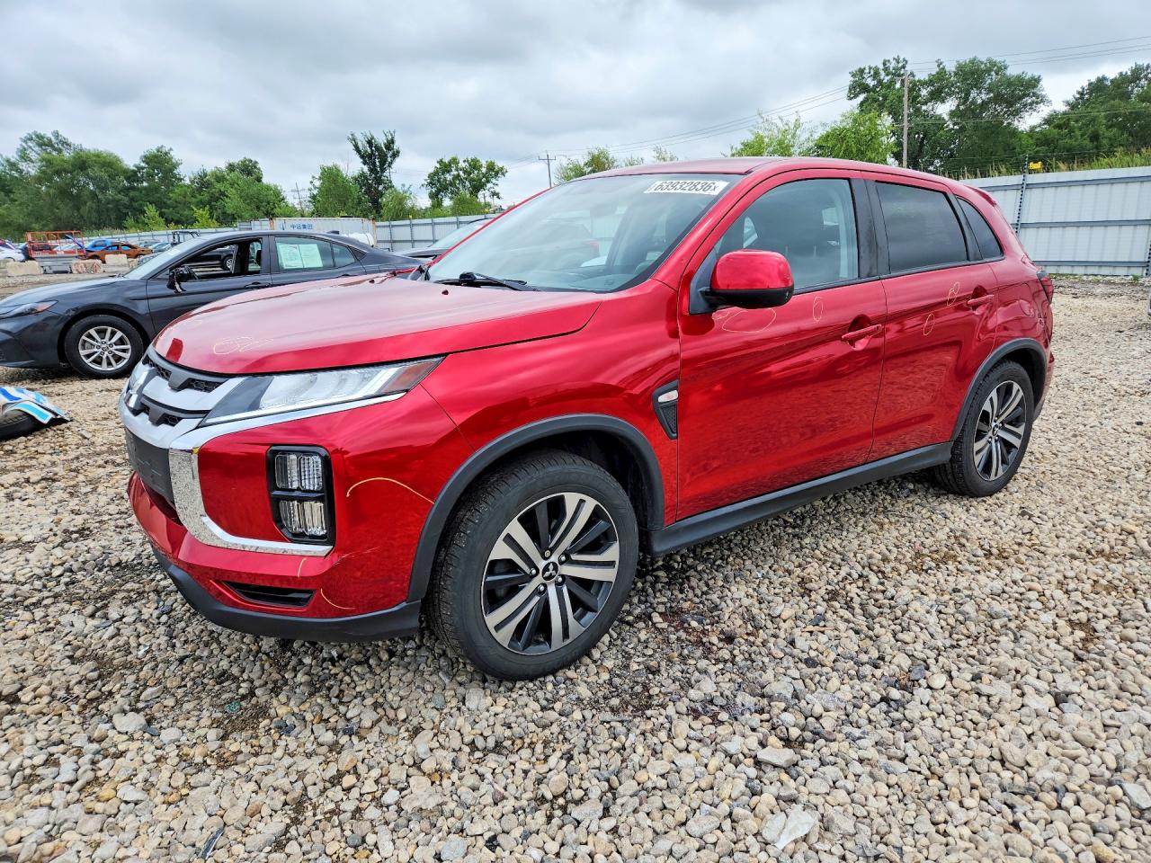2020 Mitsubishi Outlander Sport Es Red vin: JA4AR3AU4LU017050