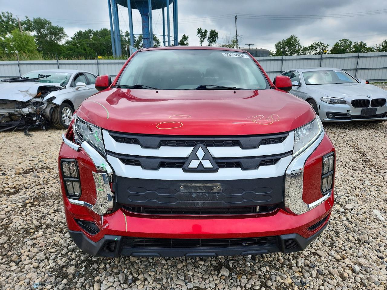 2020 Mitsubishi Outlander Sport Es Red vin: JA4AR3AU4LU017050