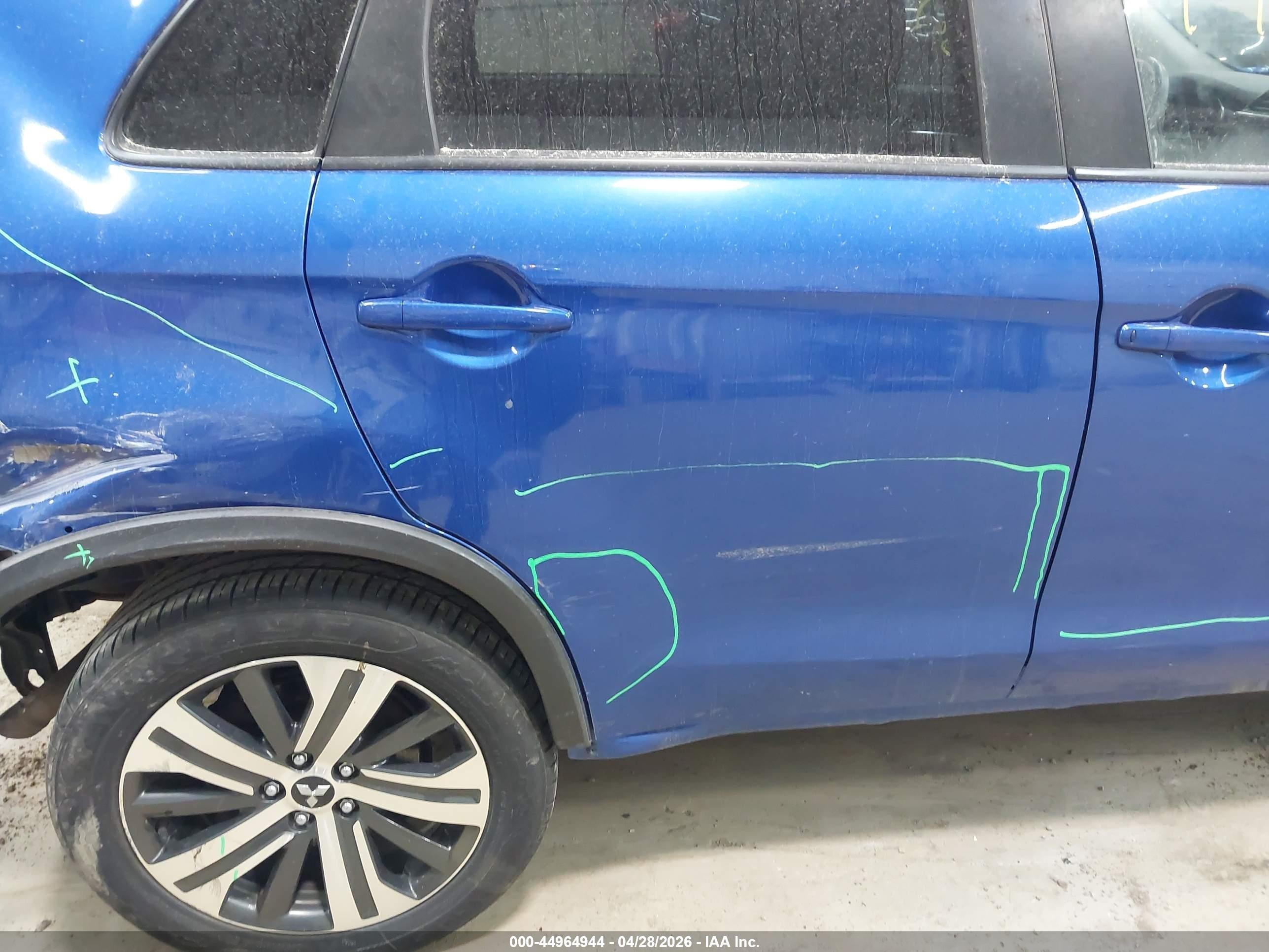 2020 Mitsubishi Outlander Sport 2.0 Se Awc Синий vin: JA4AR3AU6LU023478