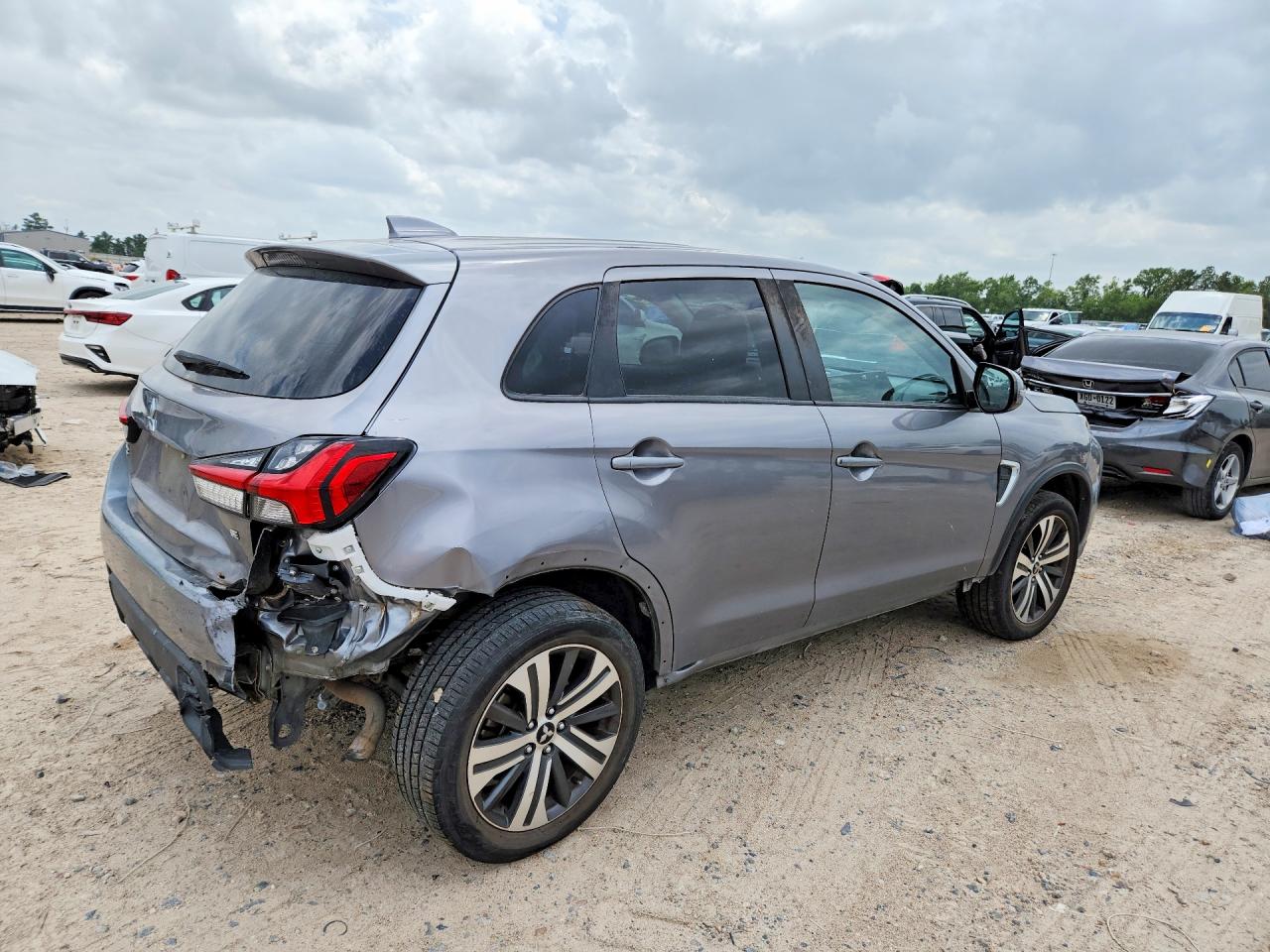 2020 Mitsubishi Outlander Sport Es Gray vin: JA4AR3AU7LU019360