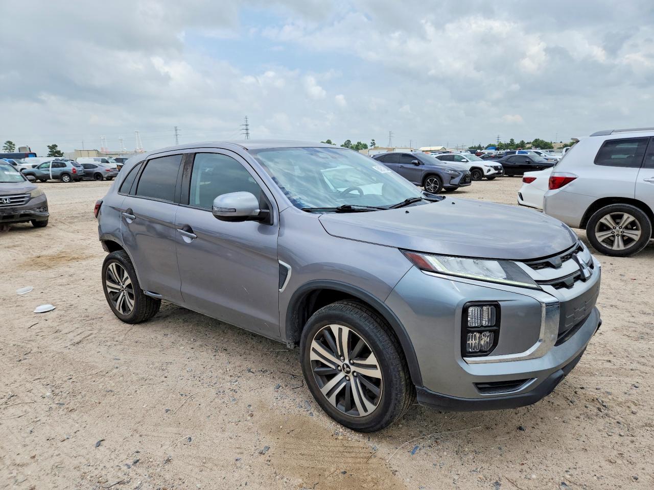 2020 Mitsubishi Outlander Sport Es Gray vin: JA4AR3AU7LU019360