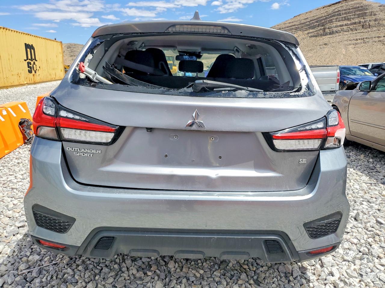2020 Mitsubishi Outlander Sport Es Серый vin: JA4AR3AU7LU021433