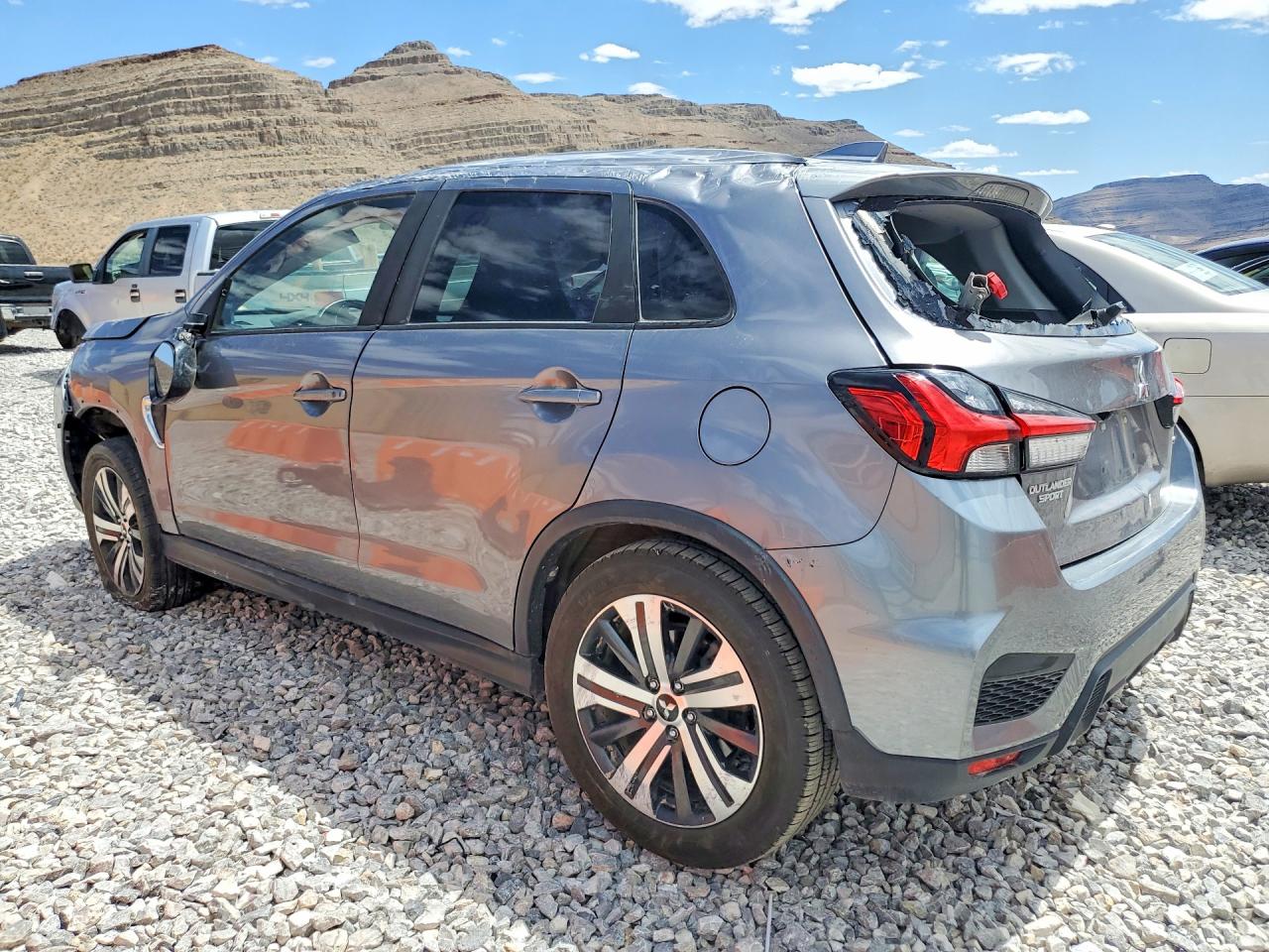 2020 Mitsubishi Outlander Sport Es Серый vin: JA4AR3AU7LU021433