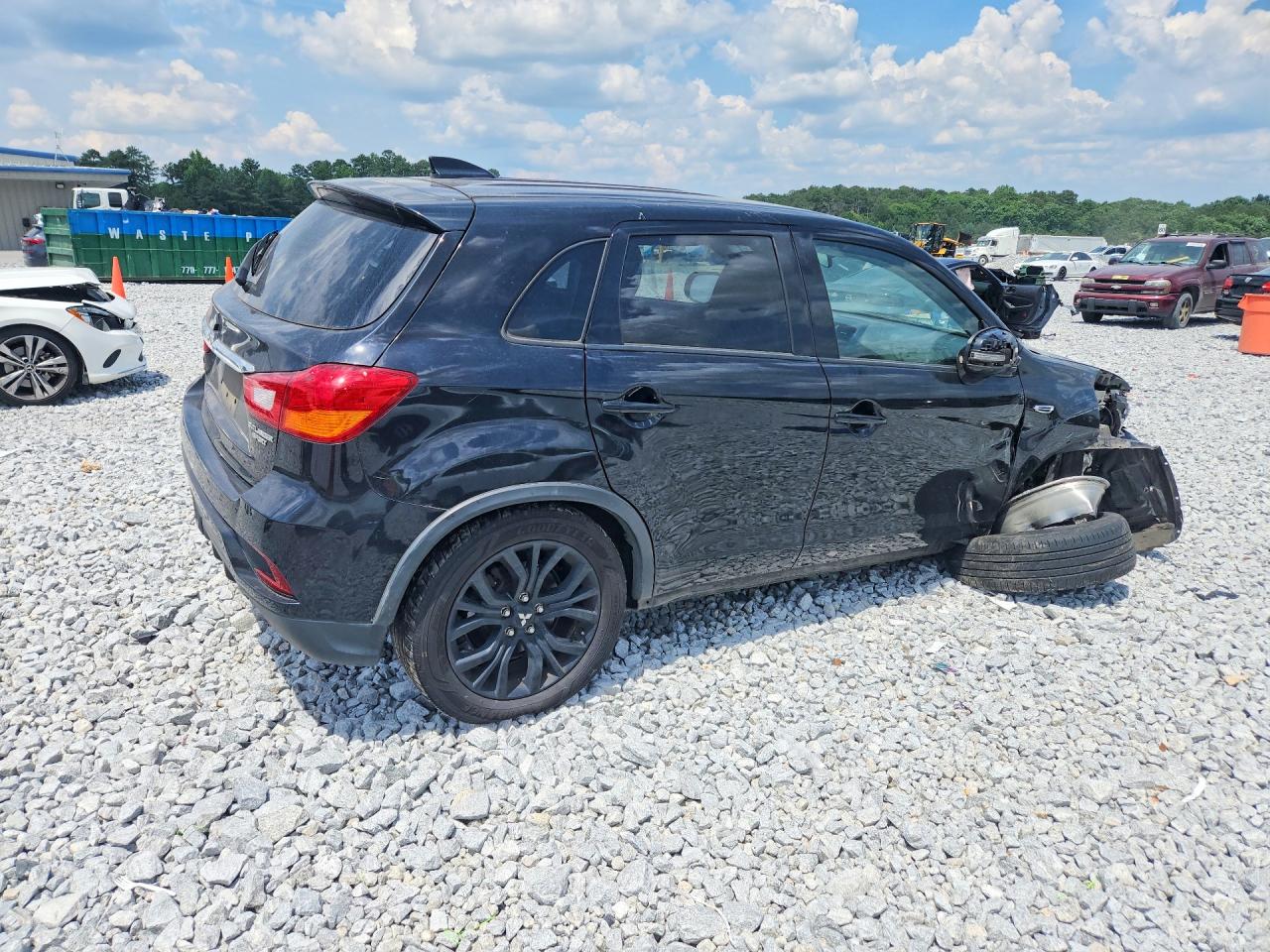 2019 Mitsubishi Outlander Sport Es Black vin: JA4AR3AU8KU018930