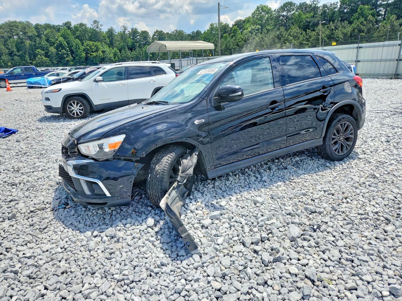 2019 Mitsubishi Outlander Sport Es Black vin: JA4AR3AU8KU018930