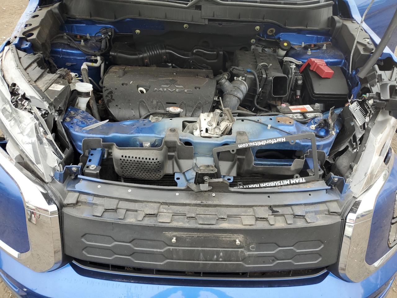 2020 Mitsubishi Outlander Sport Es Blue vin: JA4AR3AU9LU006027