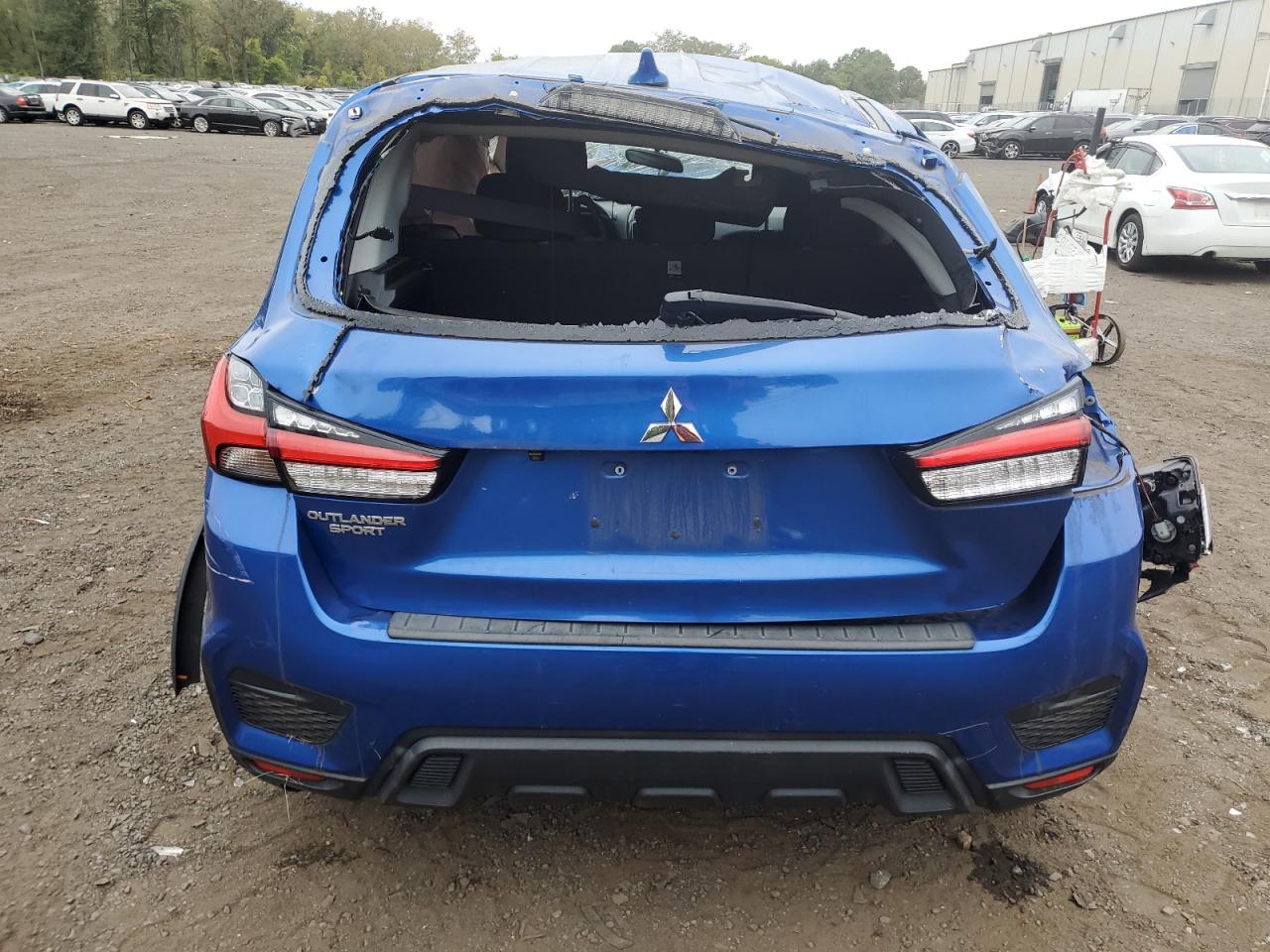 2020 Mitsubishi Outlander Sport Es Blue vin: JA4AR3AU9LU006027