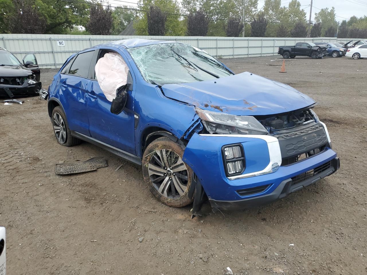 2020 Mitsubishi Outlander Sport Es Blue vin: JA4AR3AU9LU006027