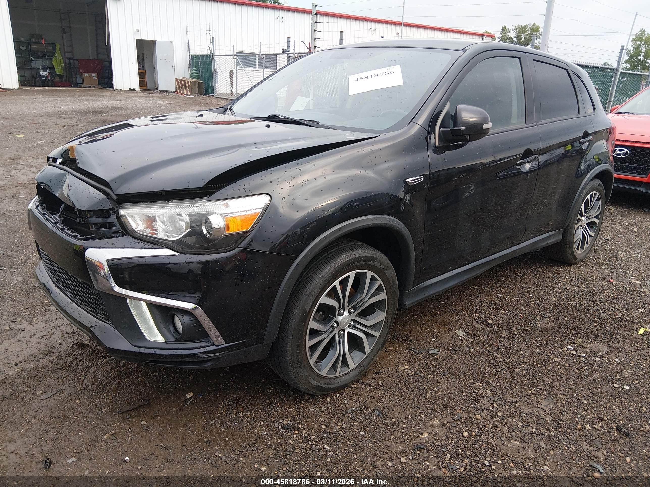 2018 Mitsubishi Outlander Sport 2.4 Se Black vin: JA4AR3AW0JU000759