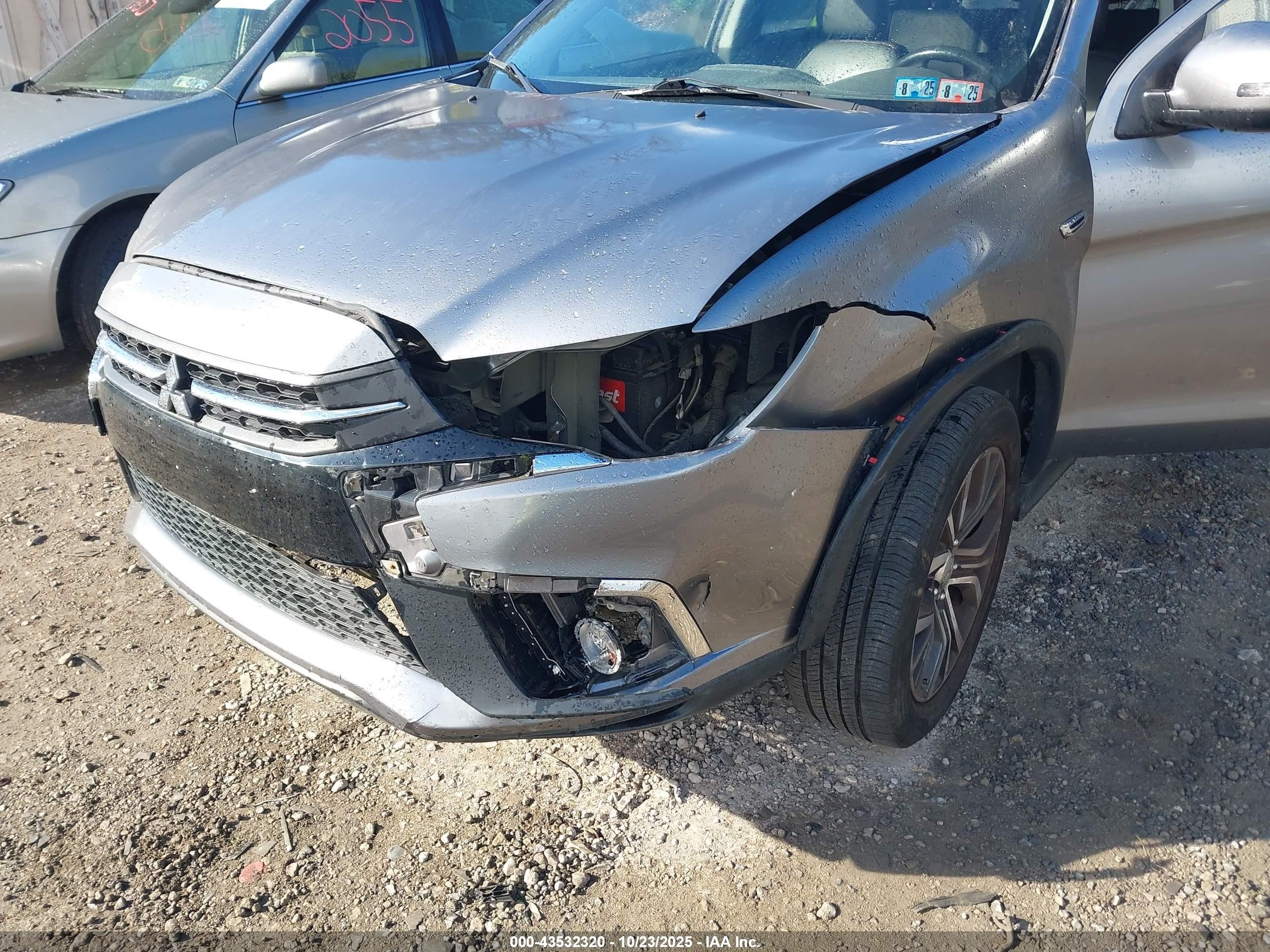 2018 Mitsubishi Outlander Sport 2.4 Se Pewter vin: JA4AR3AW5JZ034831