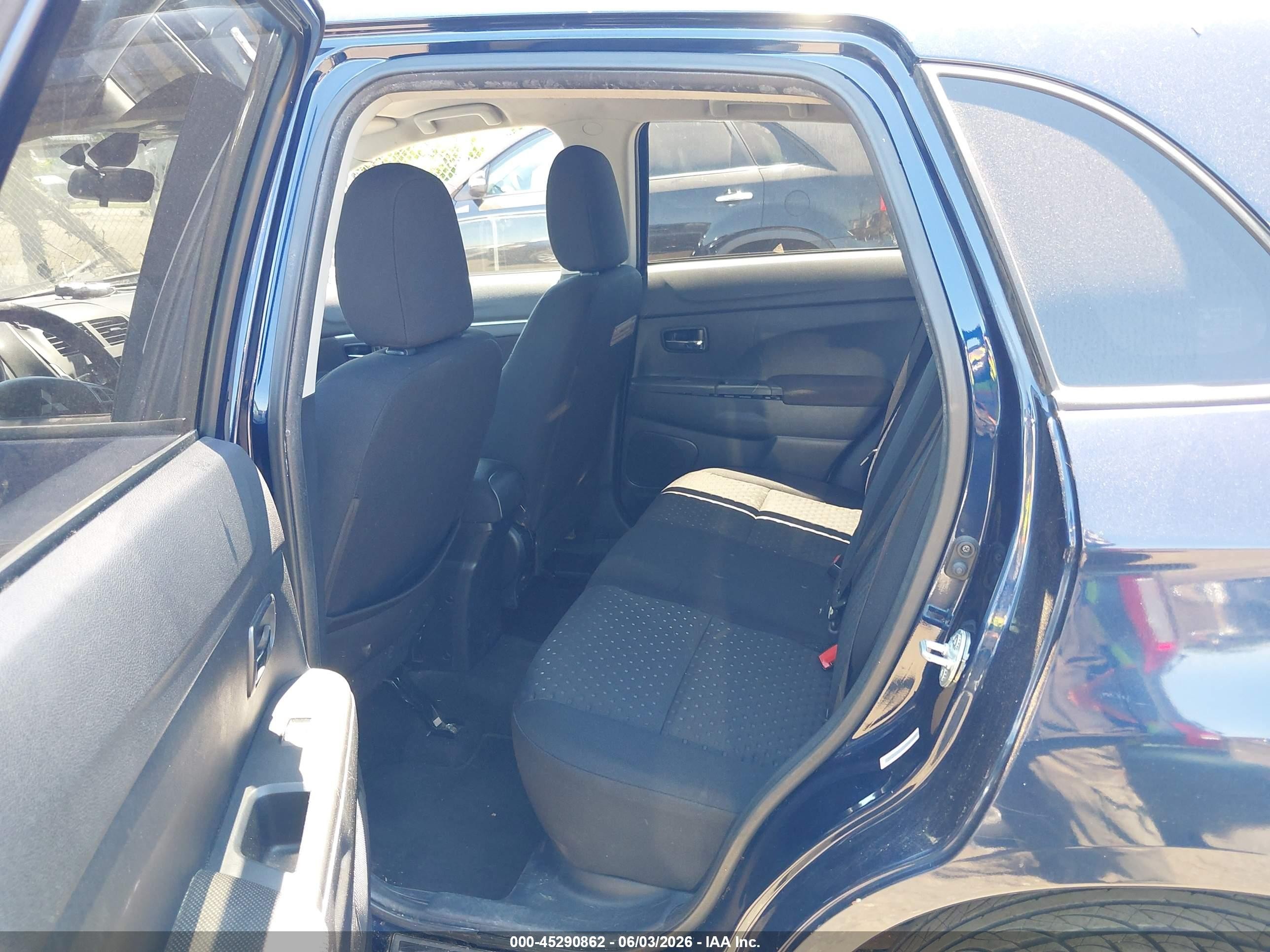 2011 Mitsubishi Outlander Sport Se Blue vin: JA4AR4AU0BZ009356