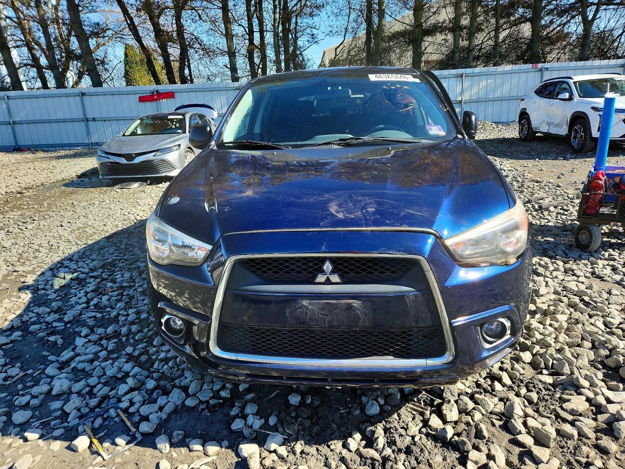 2011 Mitsubishi Outlander Sport Se Blue vin: JA4AR4AU0BZ009762