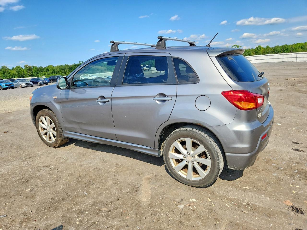 2012 Mitsubishi Outlander Sport Se Gray vin: JA4AR4AU0CZ004417