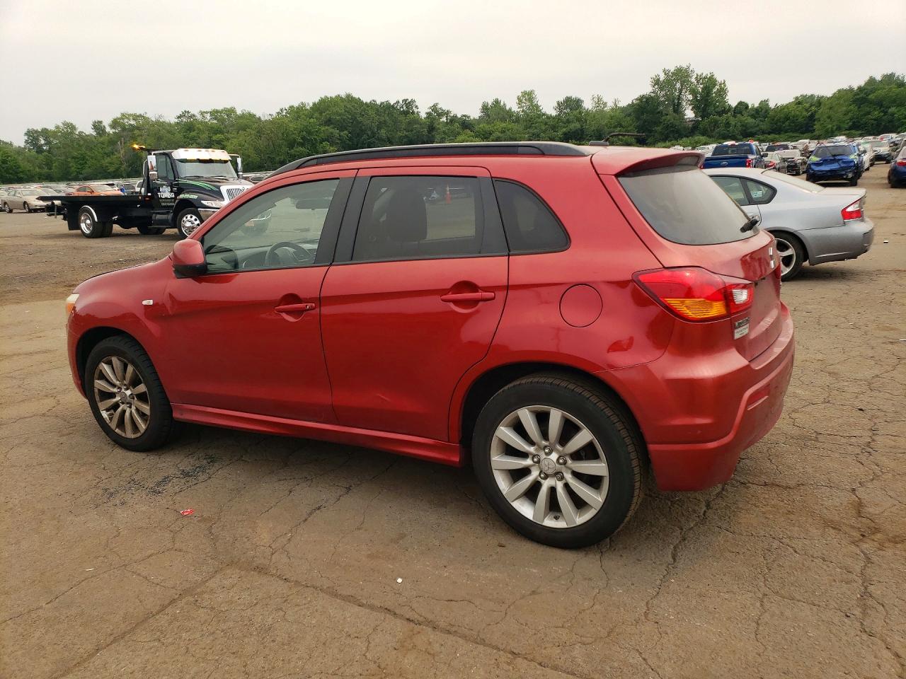 2011 Mitsubishi Outlander Sport Se Red vin: JA4AR4AU1BZ014727