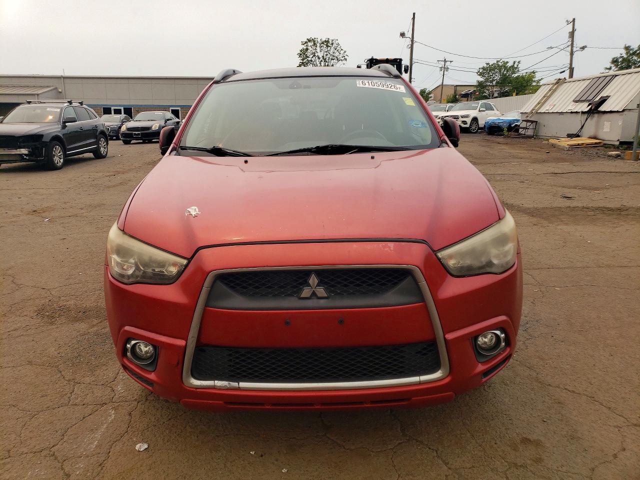 2011 Mitsubishi Outlander Sport Se Red vin: JA4AR4AU1BZ014727