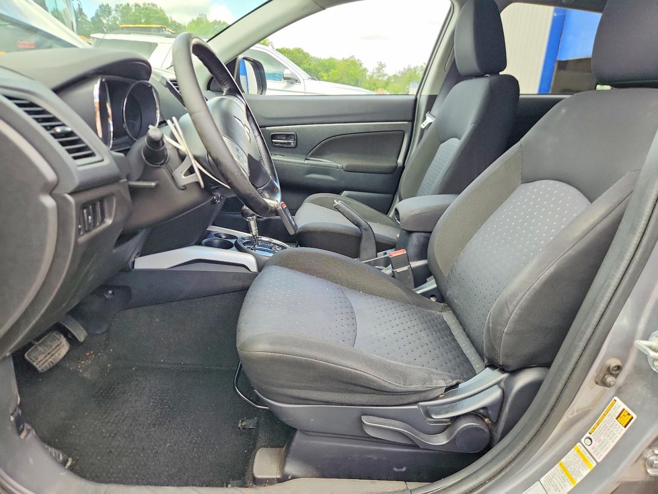 2012 Mitsubishi Outlander Sport Se Серый vin: JA4AR4AU1CZ005642