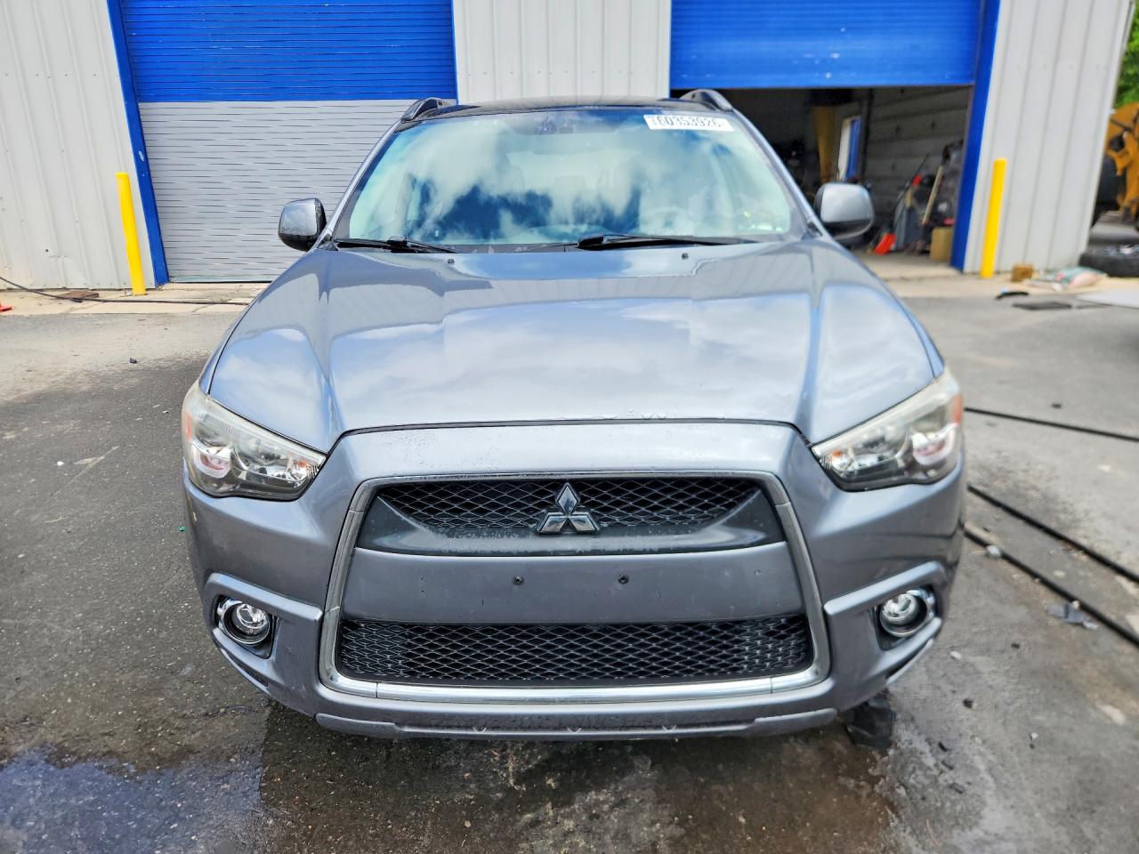 2012 Mitsubishi Outlander Sport Se Серый vin: JA4AR4AU1CZ005642